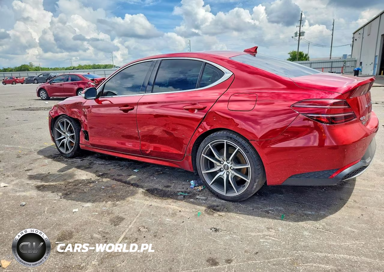 2022 Genesis G70 2.0T VIN:KMTG34TA3NU089131 - 2