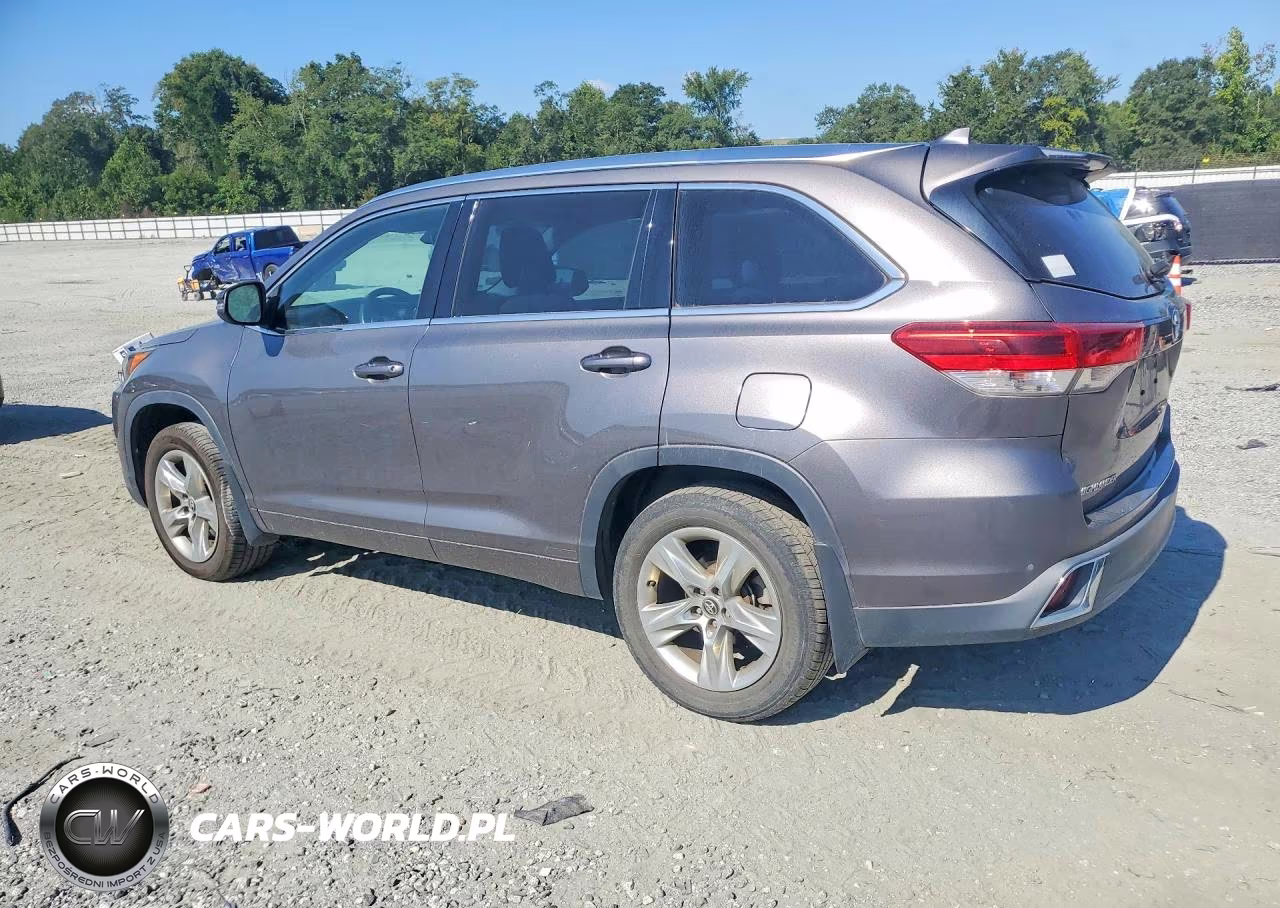 2018 Toyota Highlander Limited VIN:5TDDZRFH4JS496279 - 2