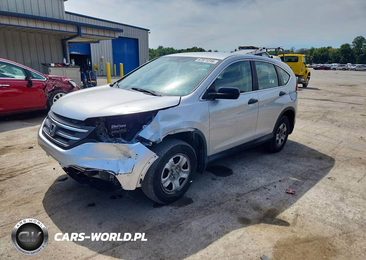 2014 Honda Cr-V Lx VIN:2HKRM4H39EH727021 - 1