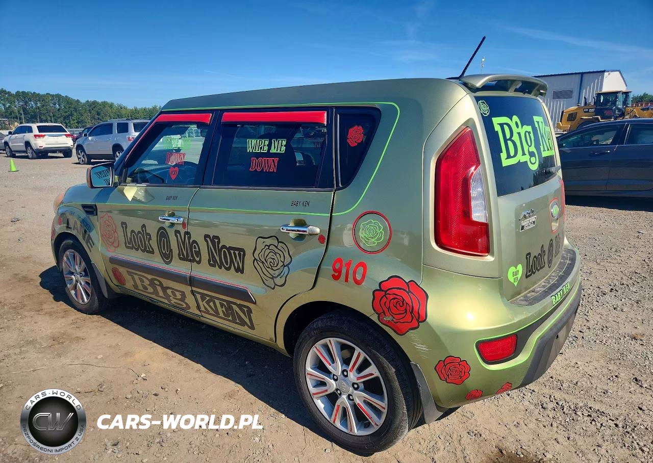 2012 Kia Soul + VIN:KNDJT2A61C7378415 - 2