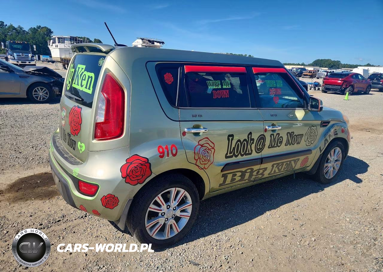 2012 Kia Soul + VIN:KNDJT2A61C7378415 - 3