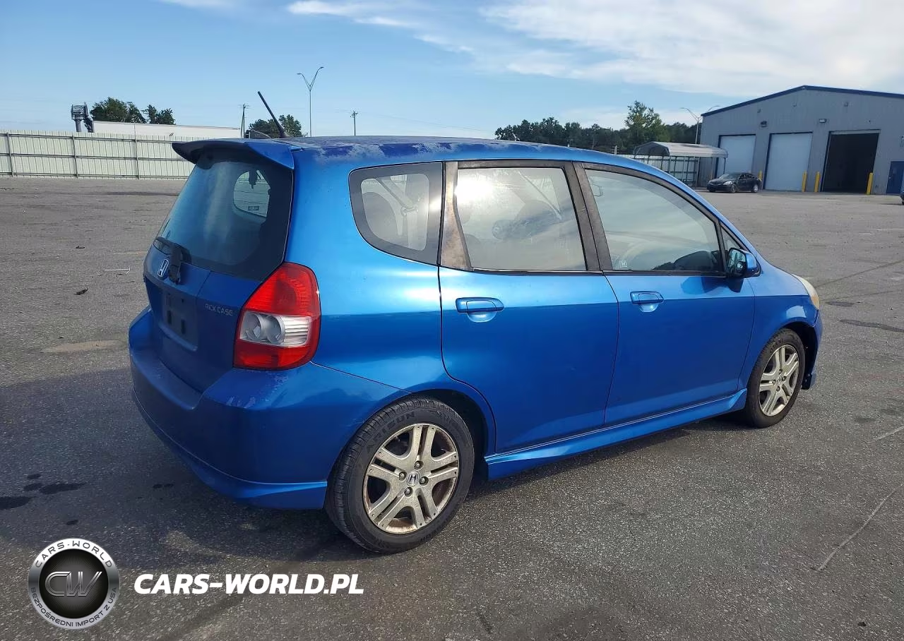 2008 Honda Fit Sport VIN:JHMGD38688S048888 - 3