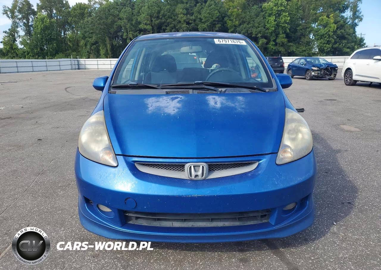 2008 Honda Fit Sport VIN:JHMGD38688S048888 - 5