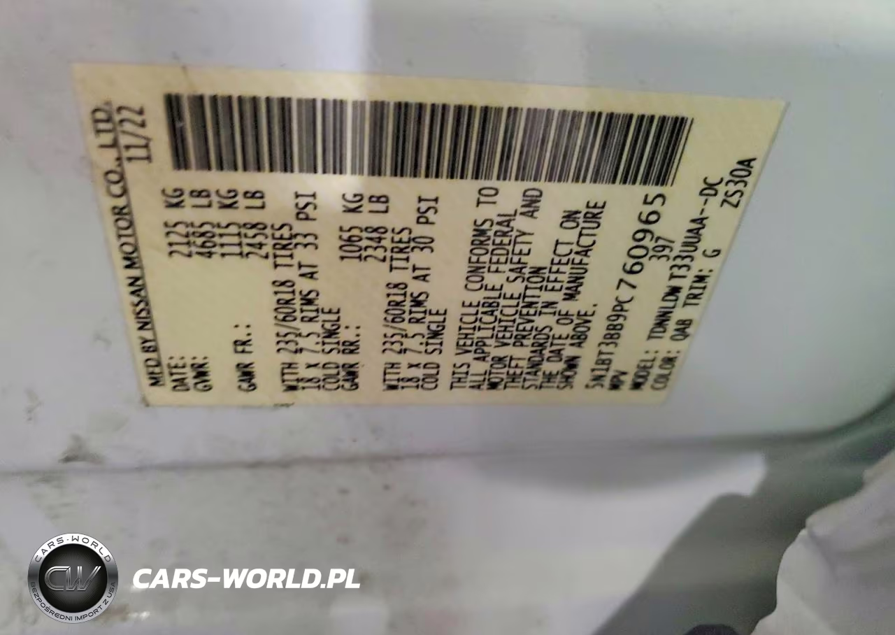 2023 Nissan Rogue Sv VIN:5N1BT3BB9PC760965 - 13