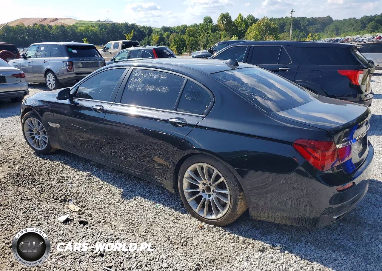 2014 BMW 750 Lxi VIN:WBAYF8C58ED141757 - 2