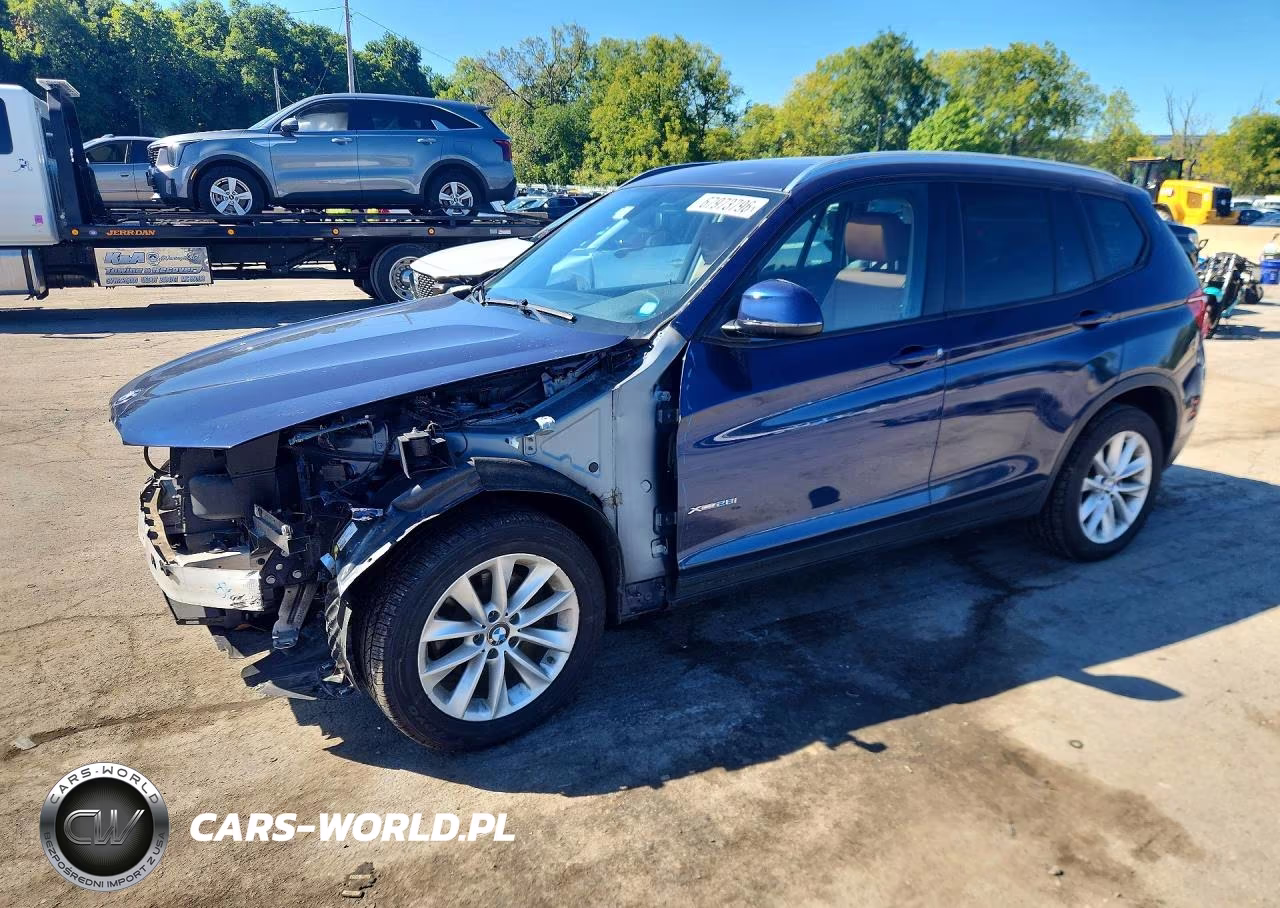 2017 BMW X3 xDrive28I VIN:5UXWX9C39H0T22615 - 1