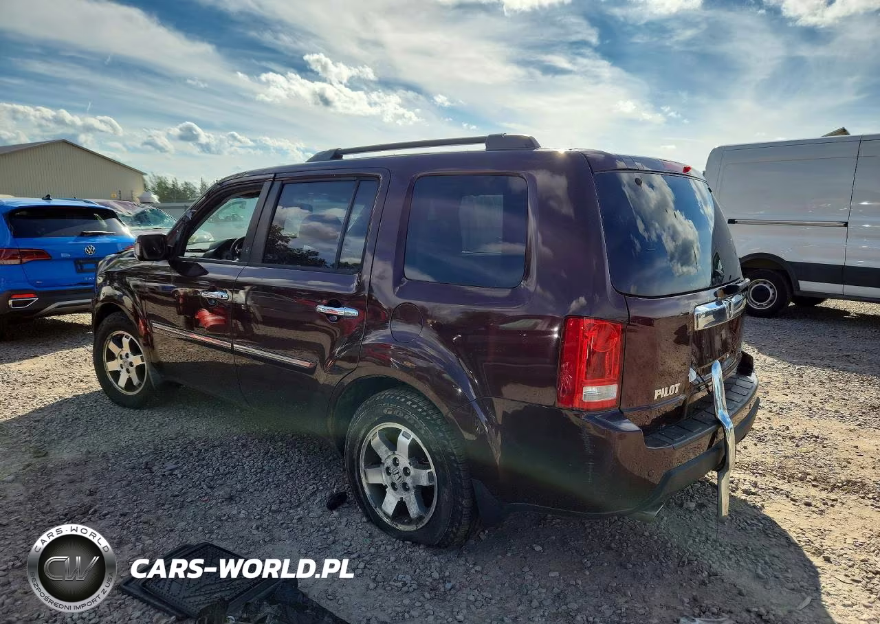 2010 Honda Pilot Touring VIN:5FNYF4H95AB017908 - 2