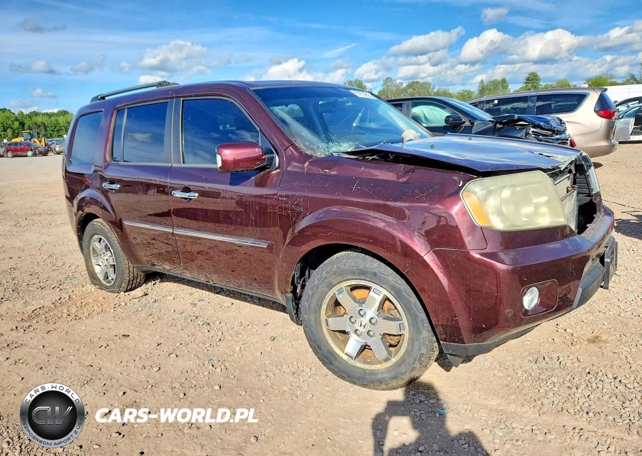 2010 Honda Pilot Touring VIN:5FNYF4H95AB017908 - 4