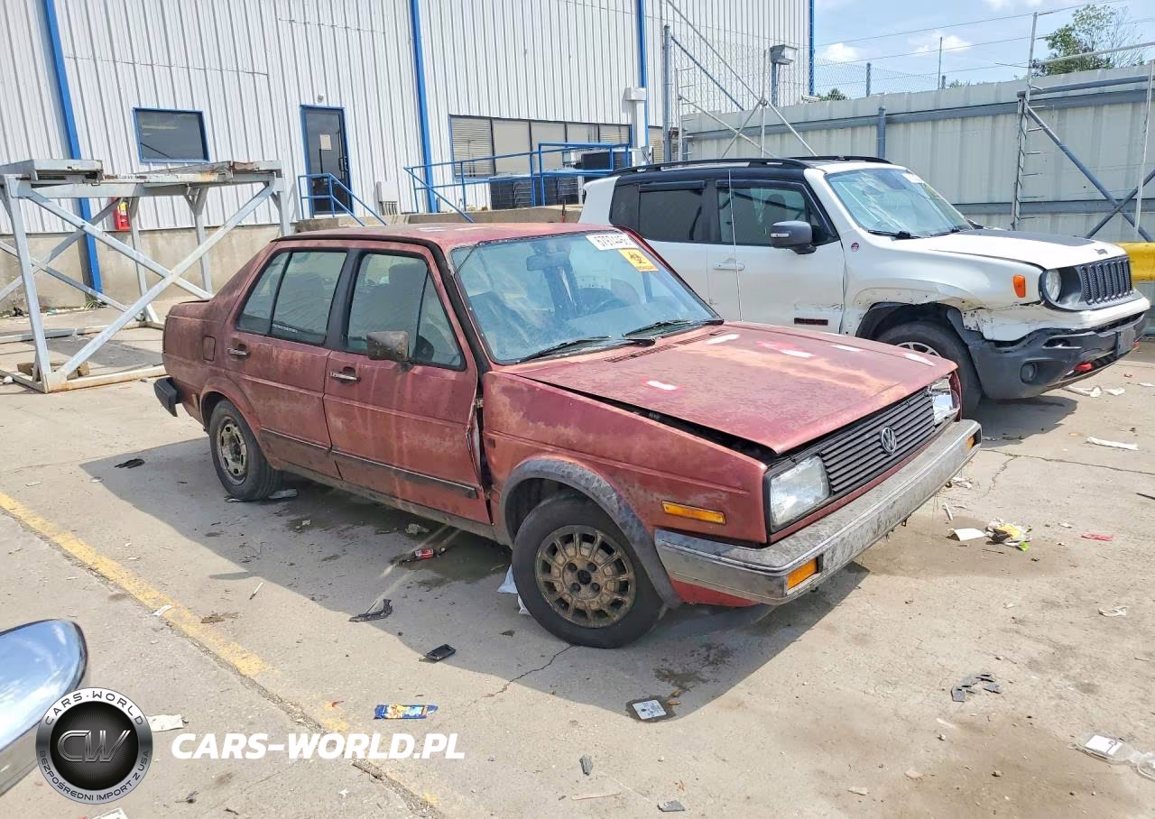 1987 Volkswagen Jetta Deluxe VIN:WVWGA9169HW595491 - 4