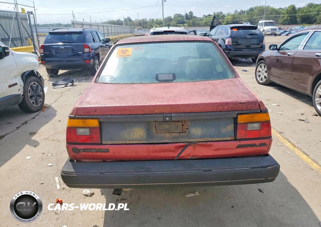1987 Volkswagen Jetta Deluxe VIN:WVWGA9169HW595491 - 6