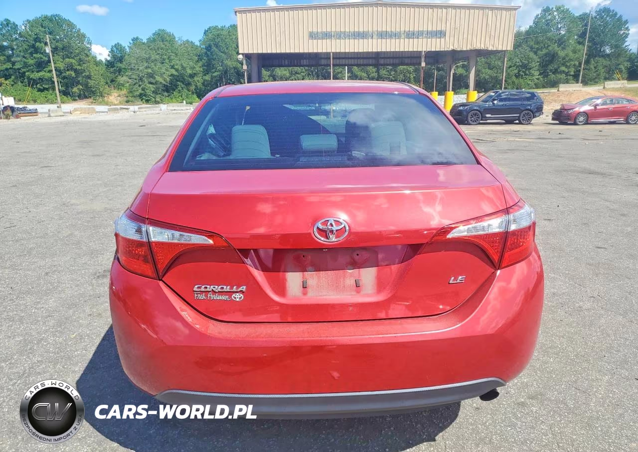 2015 Toyota Corolla Le VIN:2T1BURHE4FC441582 - 6