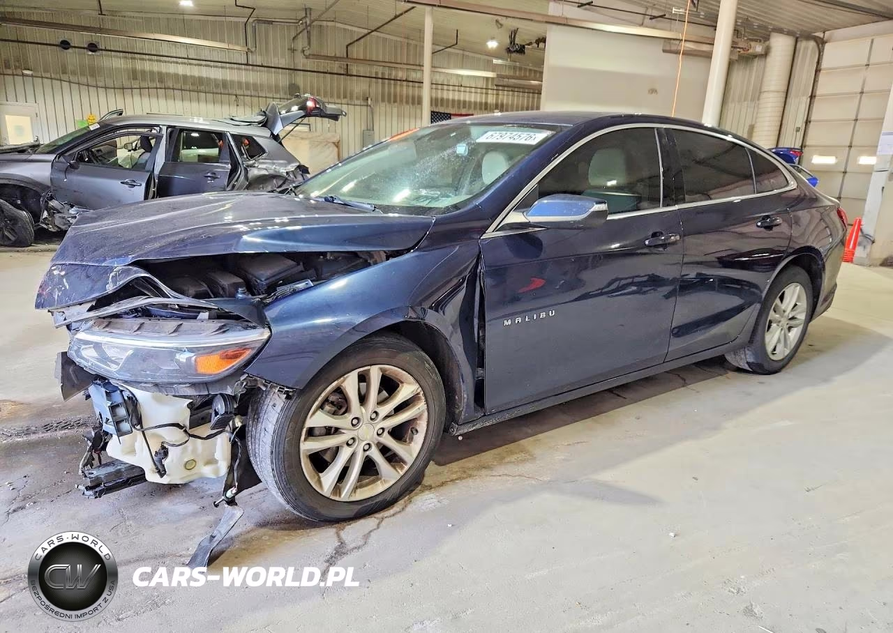 2018 Chevrolet Malibu Lt VIN:1G1ZD5ST6JF188420 - 1