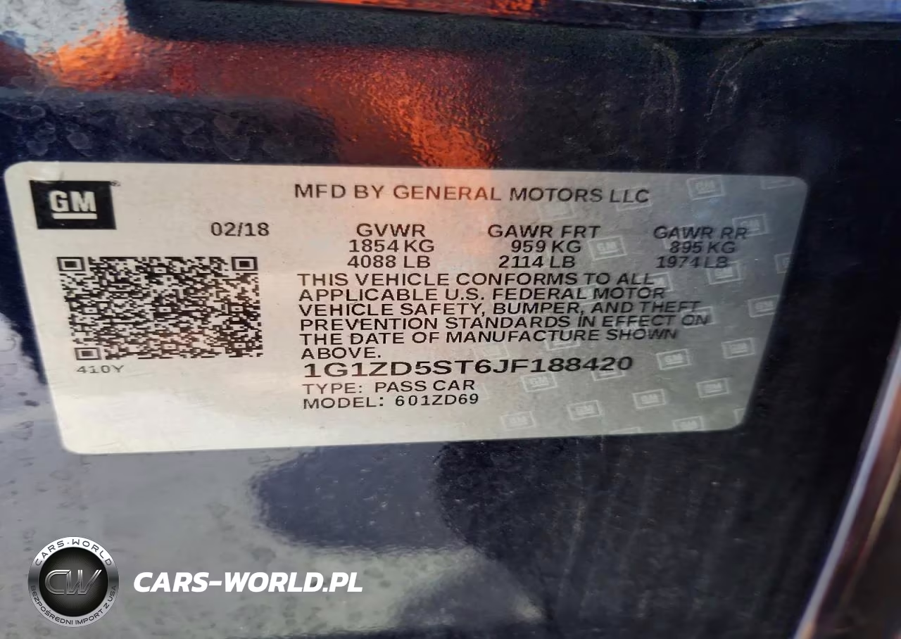 2018 Chevrolet Malibu Lt VIN:1G1ZD5ST6JF188420 - 13