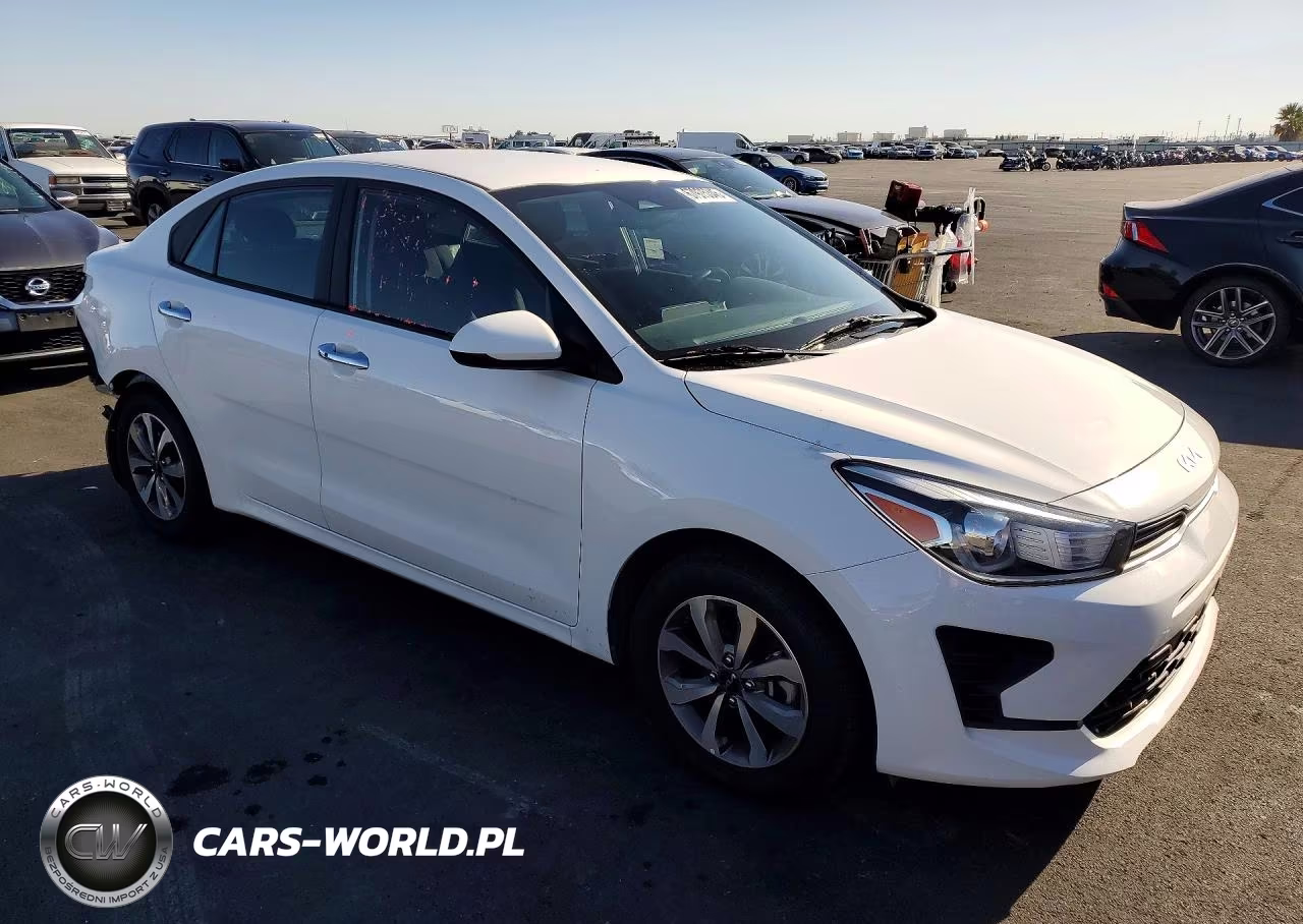 2022 Kia Rio S VIN:3KPA24AD0NE458112 - 4