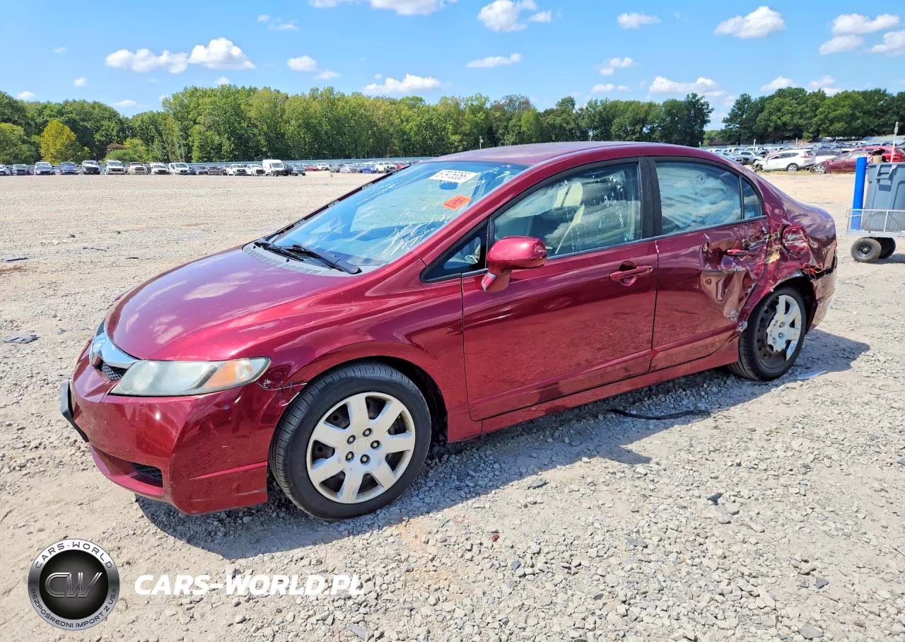 2009 Honda Civic Lx VIN:19XFA16589E040735 - 1