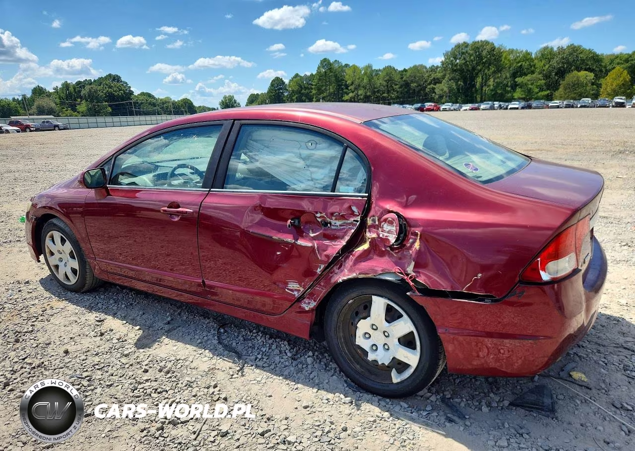 2009 Honda Civic Lx VIN:19XFA16589E040735 - 2