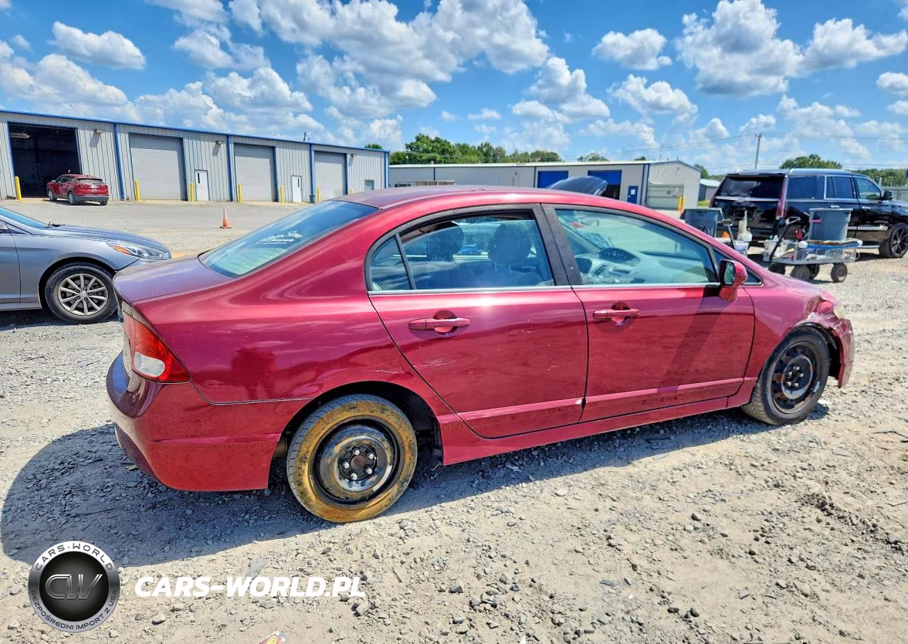 2009 Honda Civic Lx VIN:19XFA16589E040735 - 3