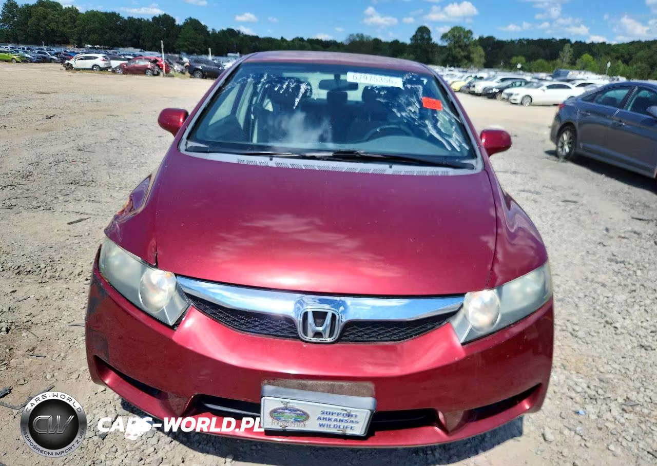 2009 Honda Civic Lx VIN:19XFA16589E040735 - 5