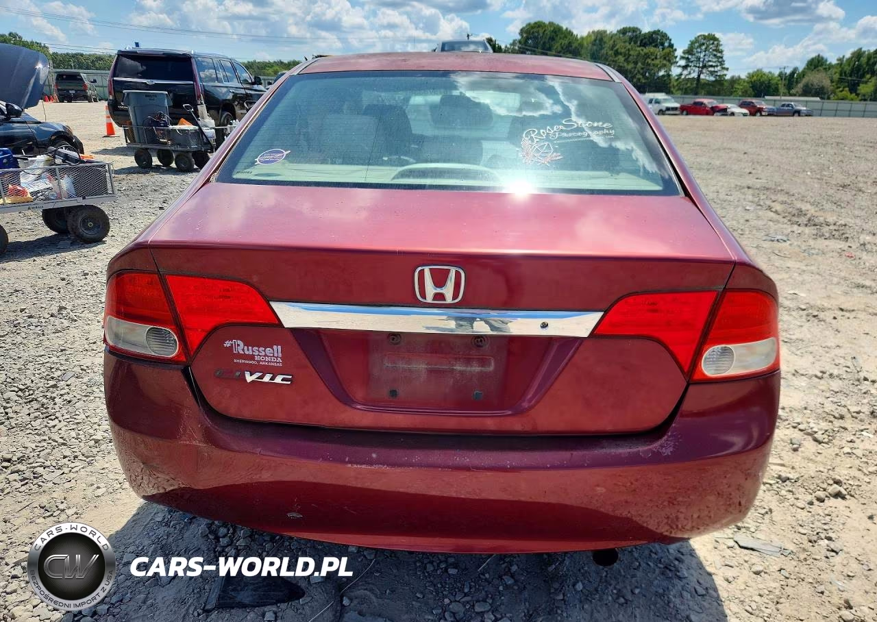 2009 Honda Civic Lx VIN:19XFA16589E040735 - 6