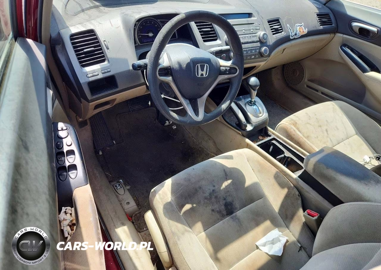 2009 Honda Civic Lx VIN:19XFA16589E040735 - 8