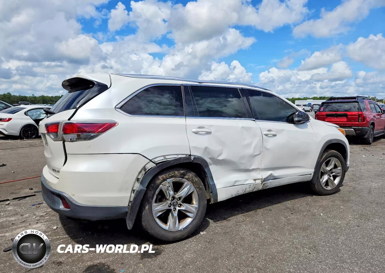 2016 Toyota Highlander Limited VIN:5TDDKRFH3GS301799 - 3