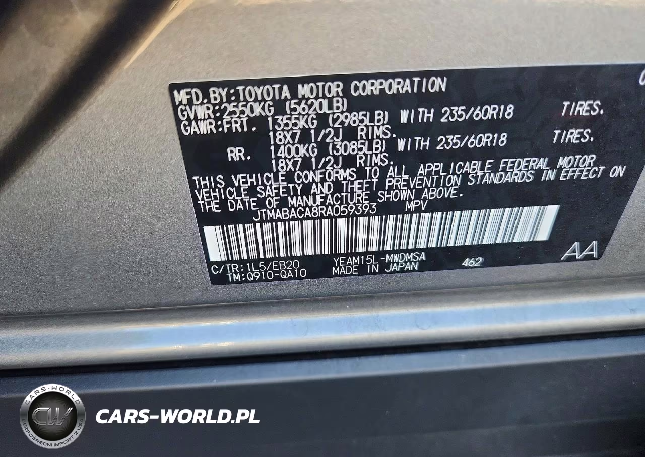 2024 Toyota Bz4X Xle VIN:JTMABACA8RA059393 - 12