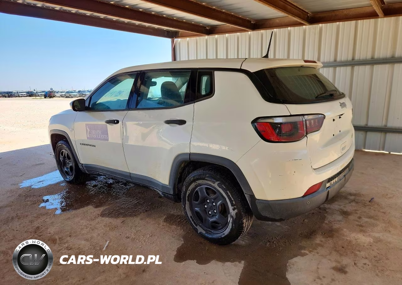 2017 Jeep Compass Sport VIN:3C4NJCAB7HT661026 - 2