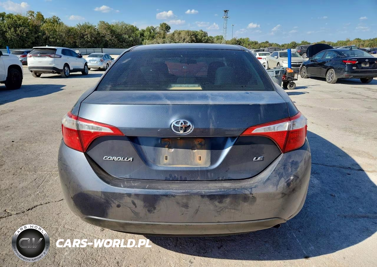 2016 Toyota Corolla Le VIN:5YFBURHE2GP553248 - 6
