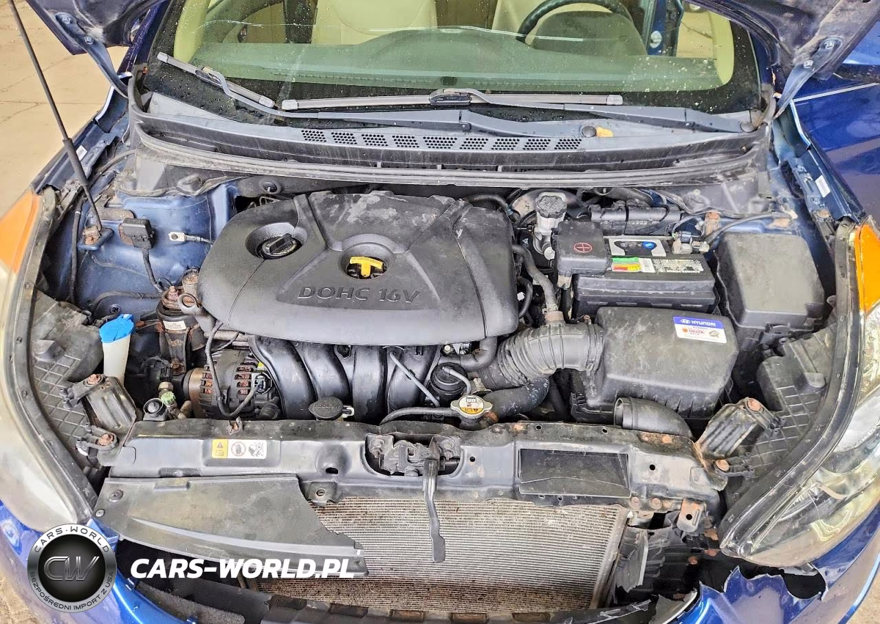 2013 Hyundai Elantra Gls VIN:KMHDH4AE6DU520998 - 11