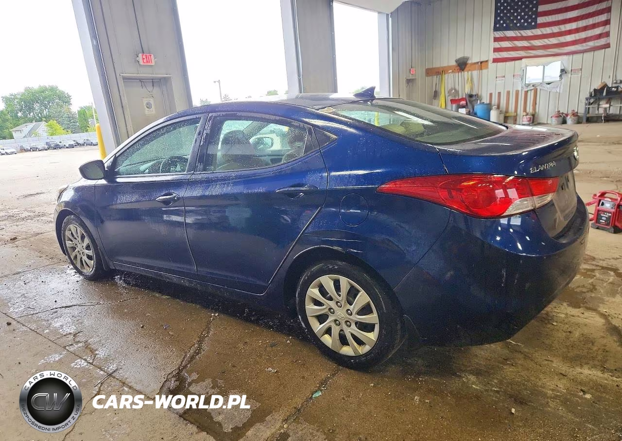 2013 Hyundai Elantra Gls VIN:KMHDH4AE6DU520998 - 2
