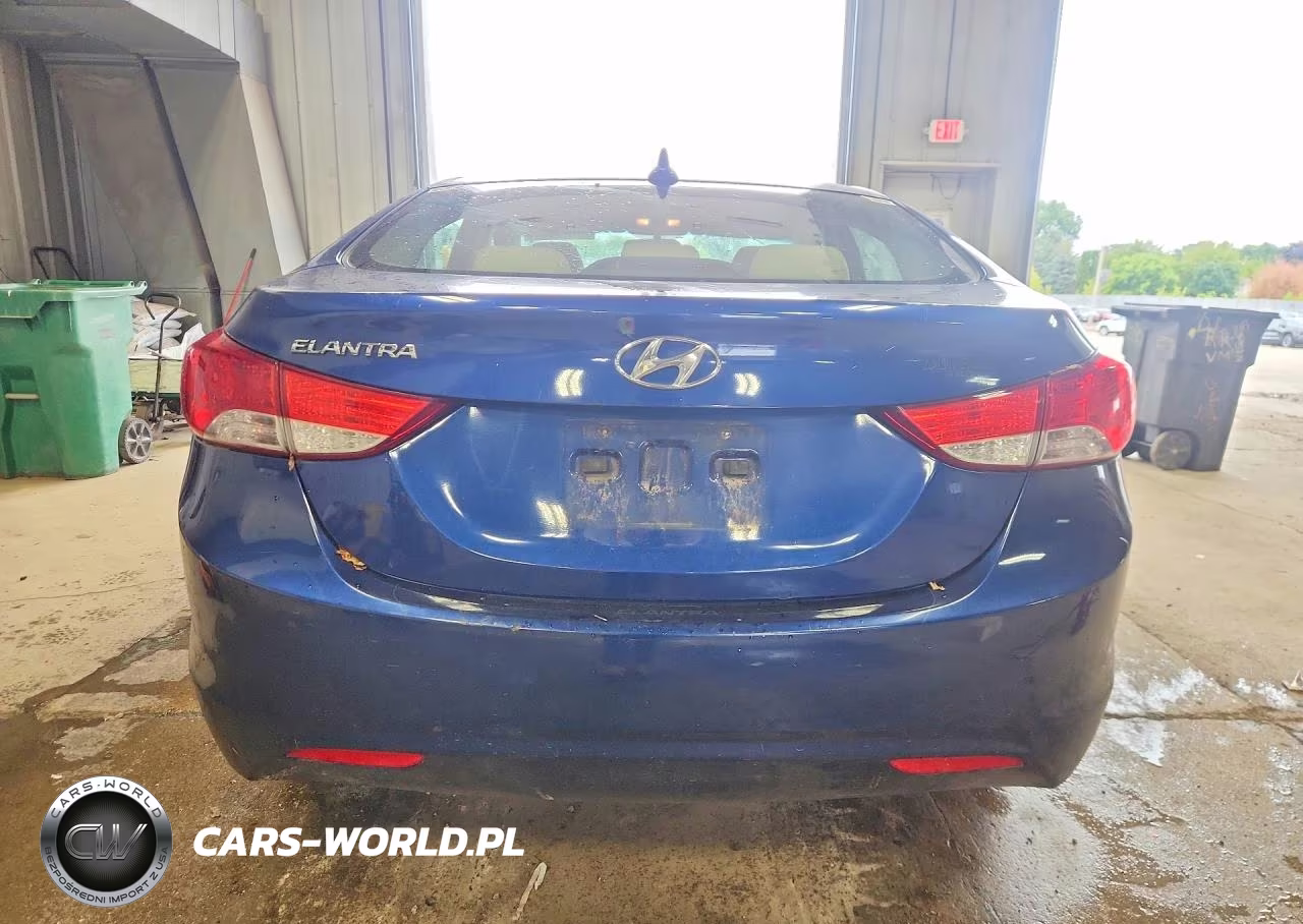 2013 Hyundai Elantra Gls VIN:KMHDH4AE6DU520998 - 6