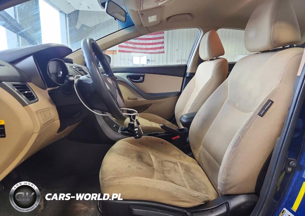 2013 Hyundai Elantra Gls VIN:KMHDH4AE6DU520998 - 7