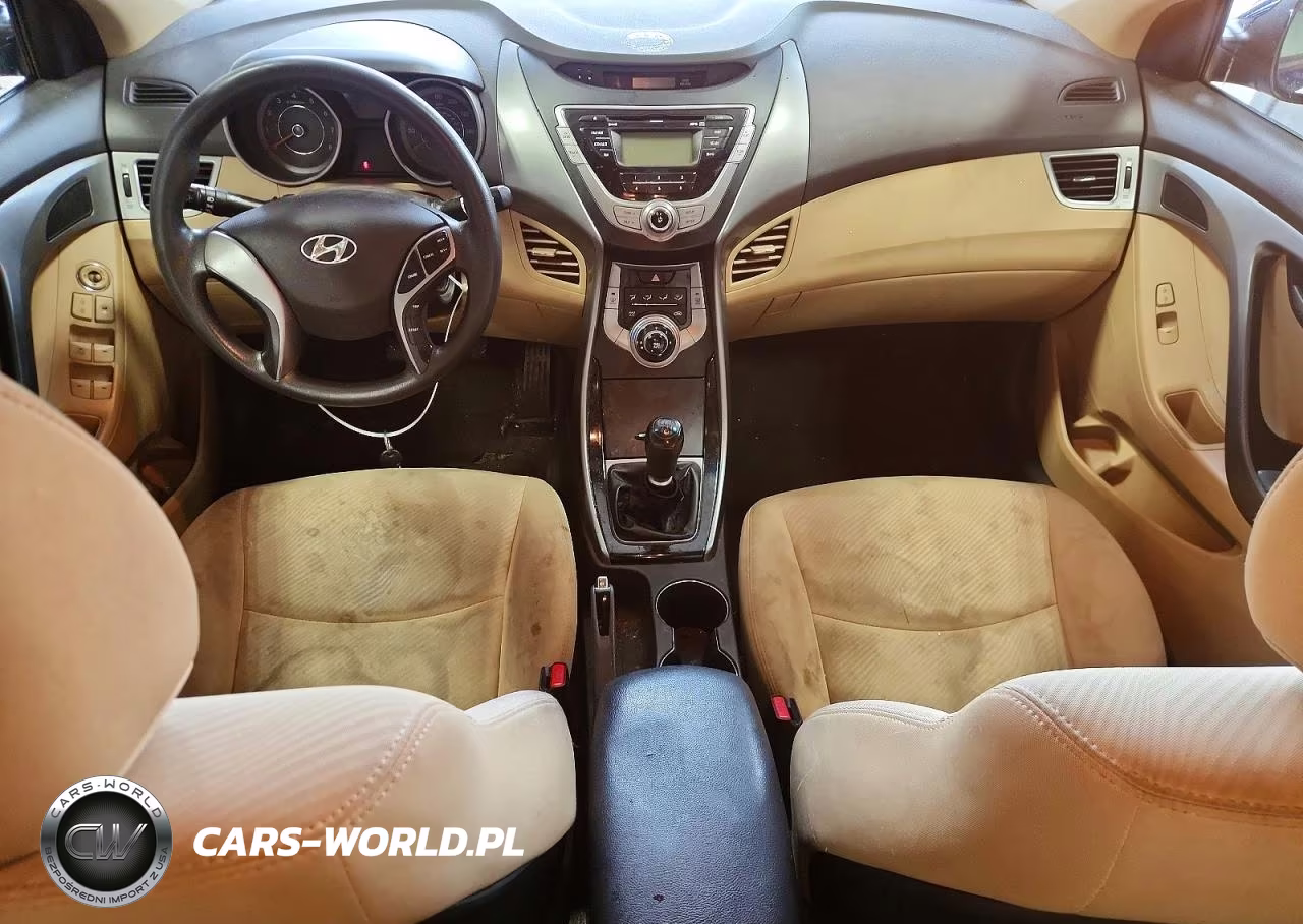 2013 Hyundai Elantra Gls VIN:KMHDH4AE6DU520998 - 8