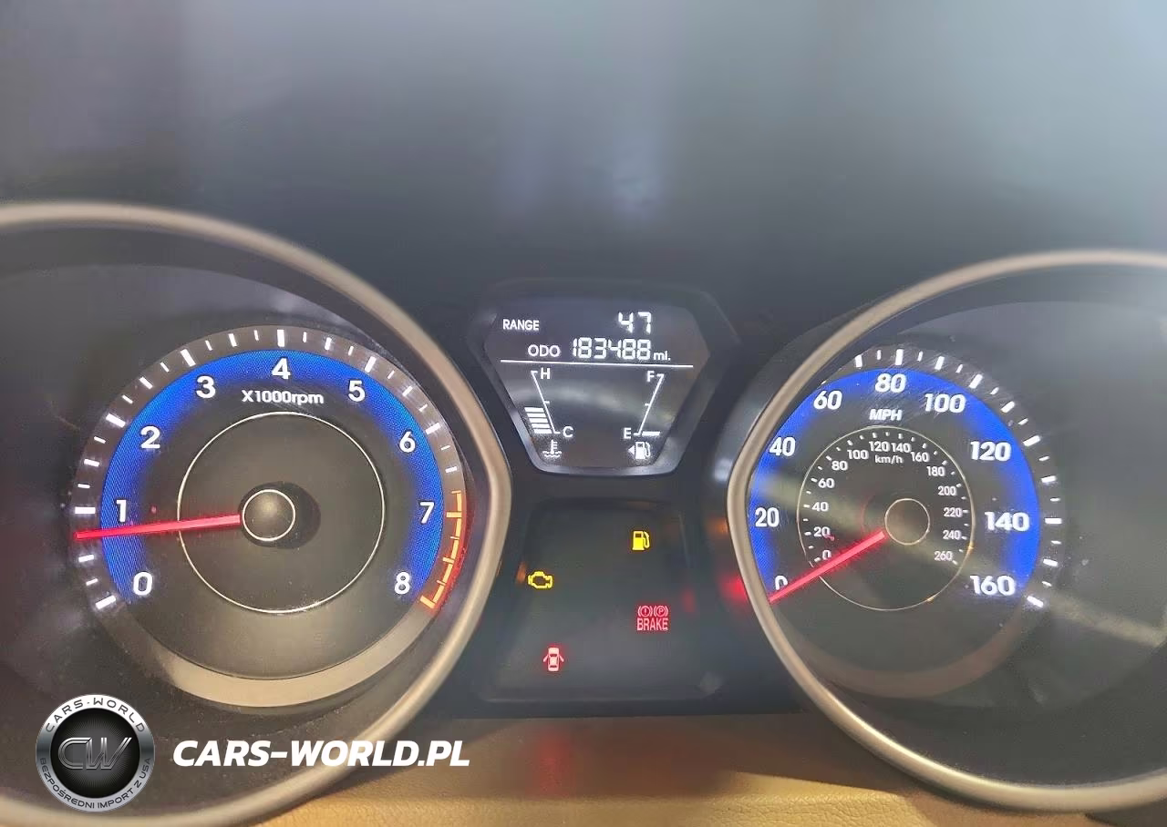 2013 Hyundai Elantra Gls VIN:KMHDH4AE6DU520998 - 9