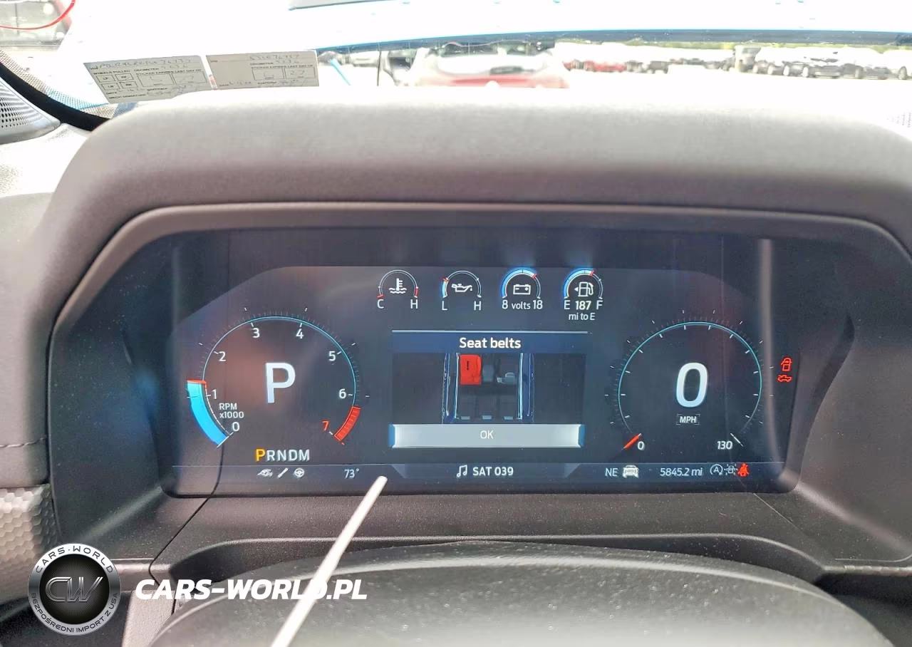 2025 Ford Ranger Raptor VIN:1FTER4LR8SLE76737 - 9