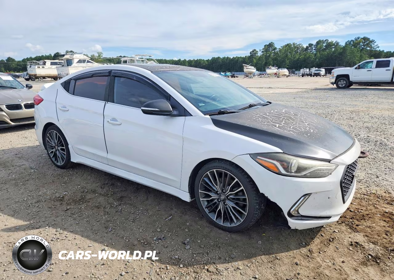 2018 Hyundai Elantra Sport VIN:KMHD04LB3JU540373 - 4