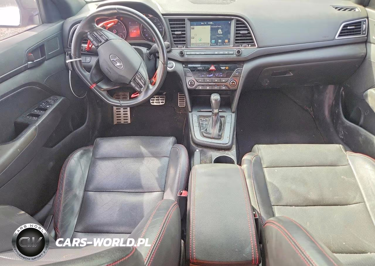 2018 Hyundai Elantra Sport VIN:KMHD04LB3JU540373 - 8