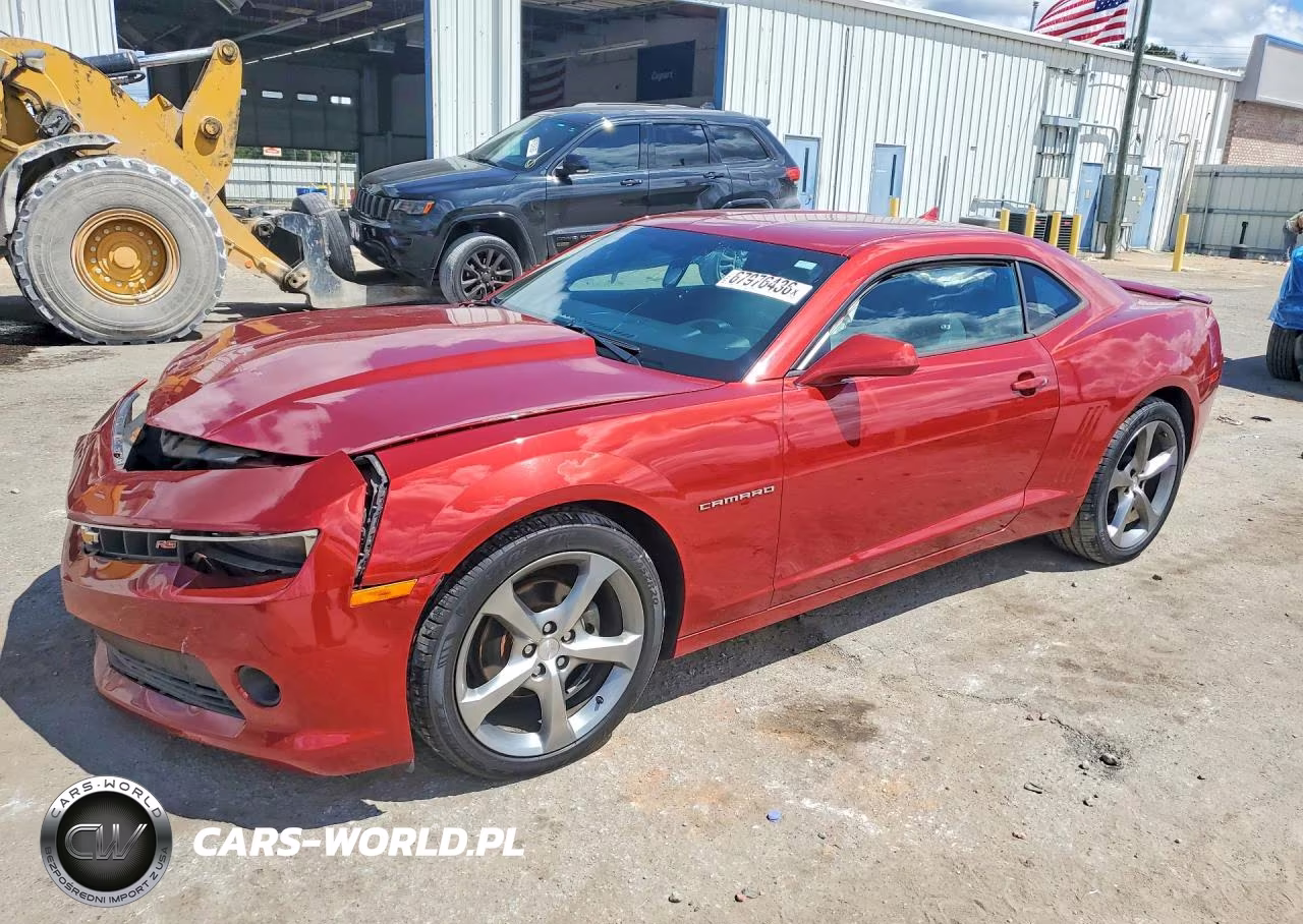 2014 Chevrolet Camaro Lt VIN:2G1FB1E37E9219931 - 1