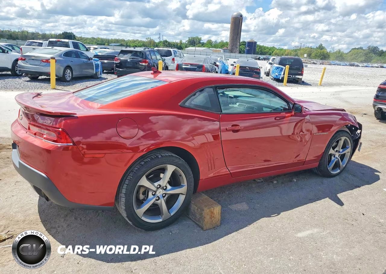 2014 Chevrolet Camaro Lt VIN:2G1FB1E37E9219931 - 3