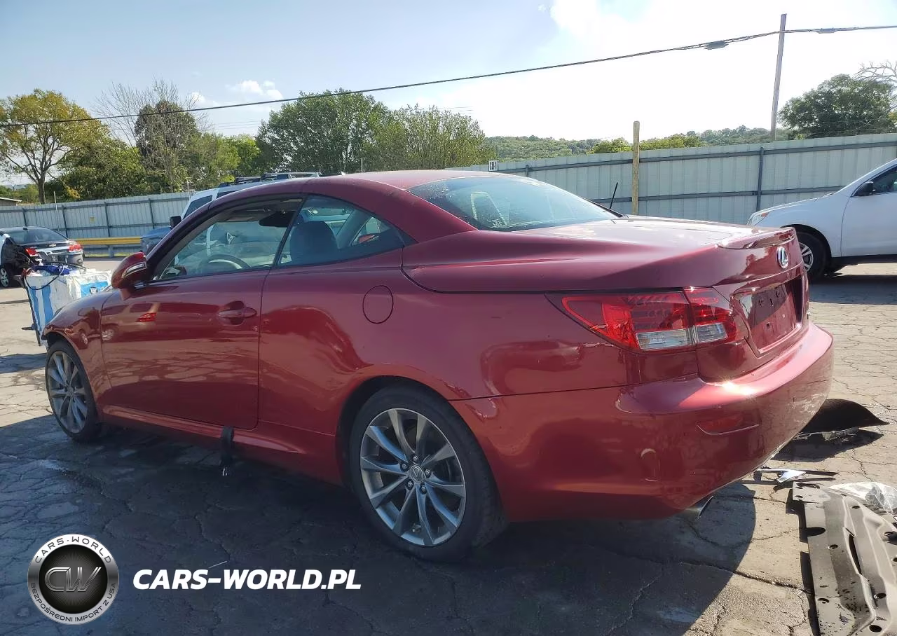 2014 Lexus Is 250C Base VIN:JTHFF2C26E2530114 - 2