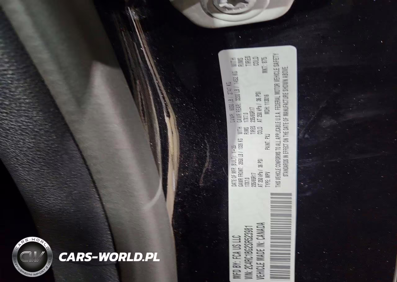 2025 Chrysler Pacifica Select VIN:2C4RC1BG2SR523981 - 13