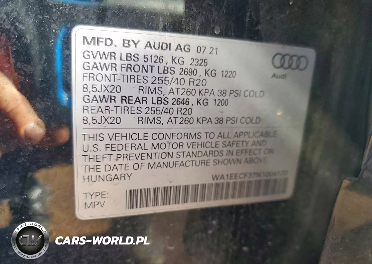 2022 Audi Q3 Premium Plus S Line 45 VIN:WA1EECF37N1004133 - 13