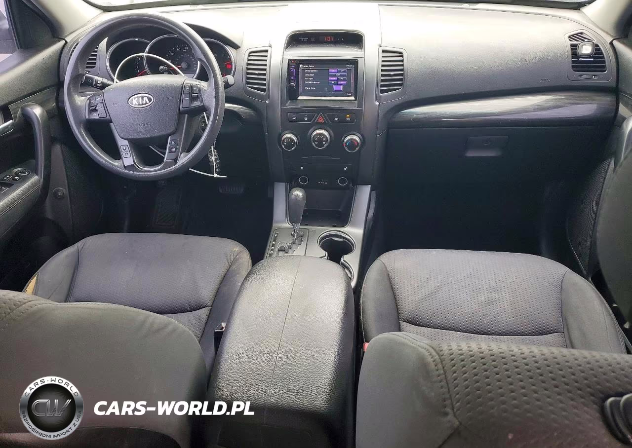 2012 Kia Sorento Lx VIN:5XYKT3A66CG241855 - 8