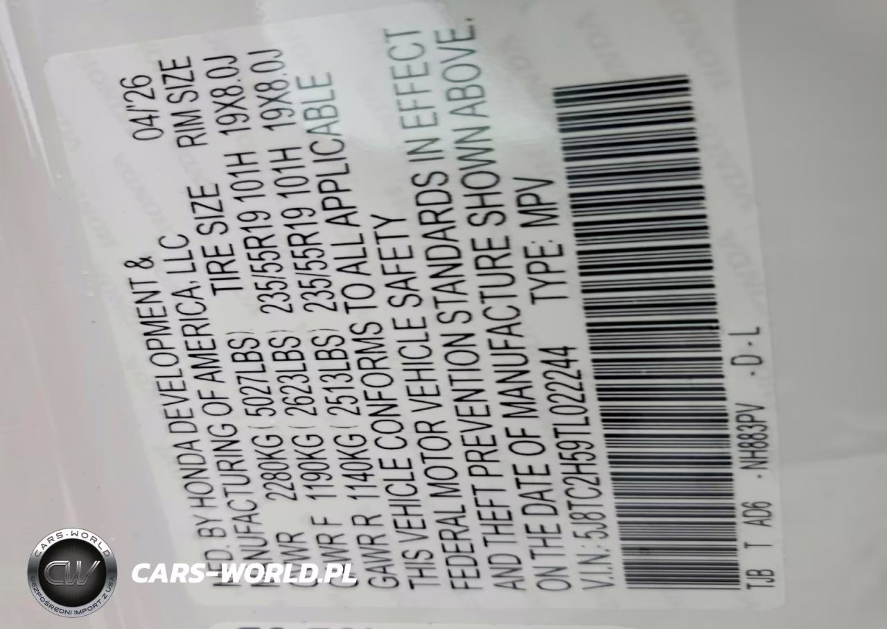 2026 Acura Rdx Technology VIN:5J8TC2H59TL022244 - 13