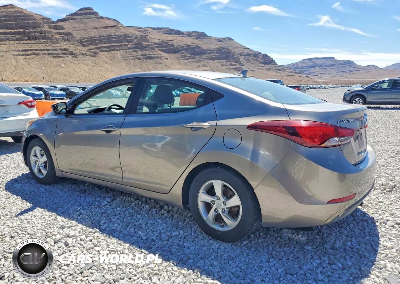2014 Hyundai Elantra Se VIN:5NPDH4AE0EH528790 - 2