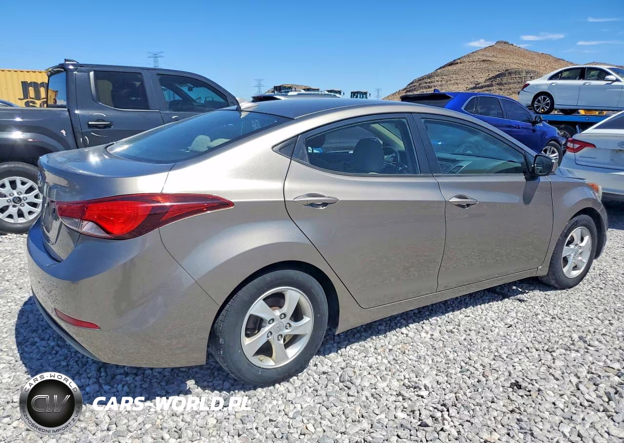 2014 Hyundai Elantra Se VIN:5NPDH4AE0EH528790 - 3