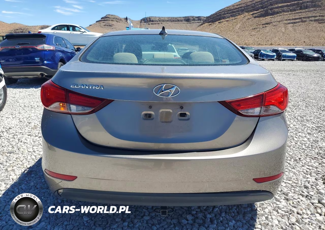 2014 Hyundai Elantra Se VIN:5NPDH4AE0EH528790 - 6