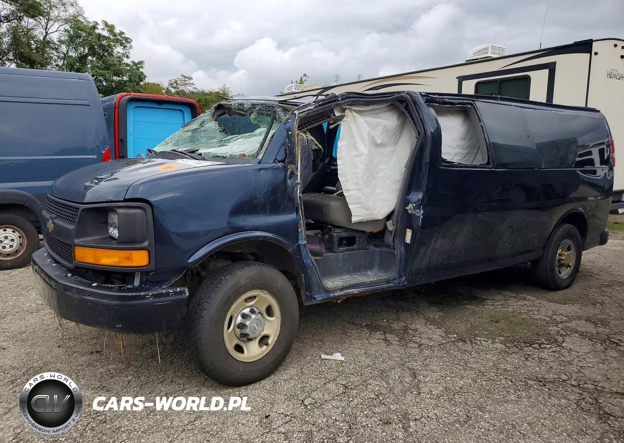 2013 Chevrolet Express G3500 Ls VIN:1GNZGZBA2D1162667 - 1