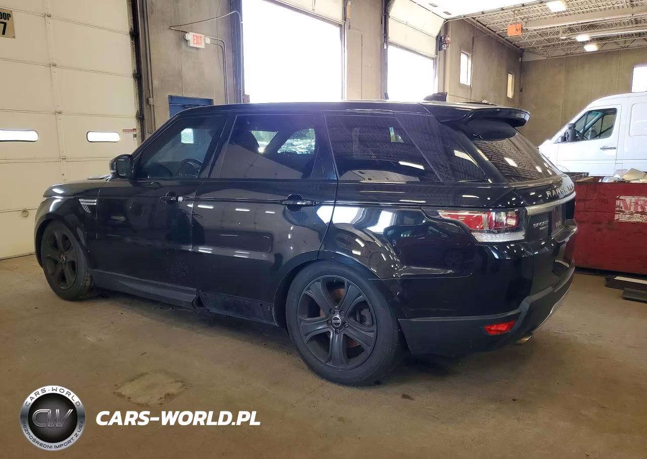 2017 Land Rover Range Rover Sport Hse VIN:SALWR2FV6HA135643 - 2