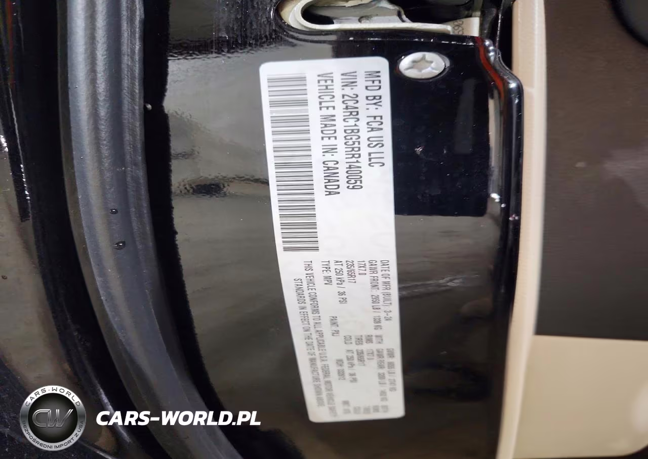 2024 Chrysler Pacifica Touring L VIN:2C4RC1BG5RR140059 - 13